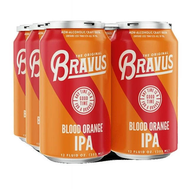 BLOOD ORANGE IPA-NON-ALCOHOLIC BEER