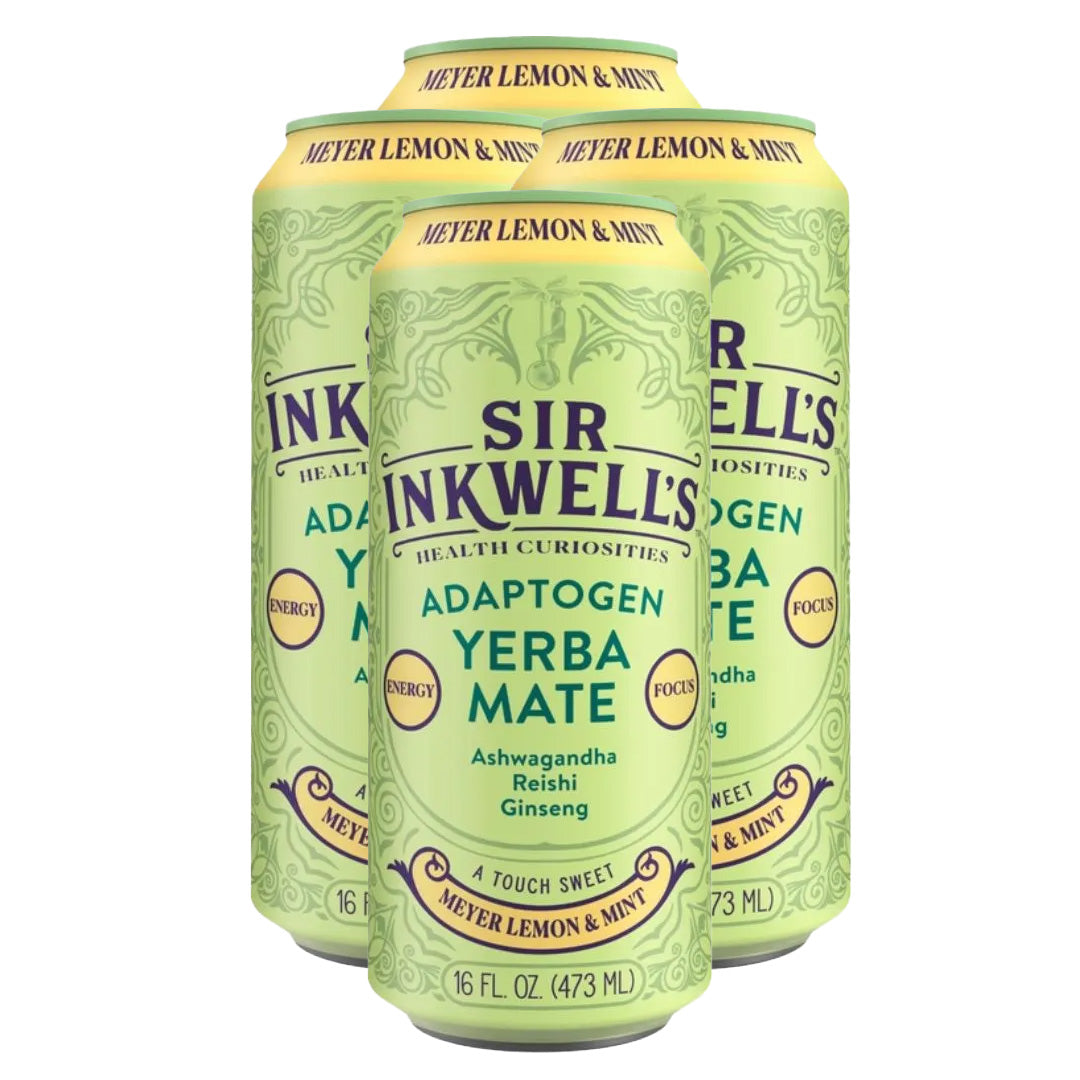 MEYER LEMON MINT YERBA MATE-NON-ALCOHOLIC MOCKTAIL