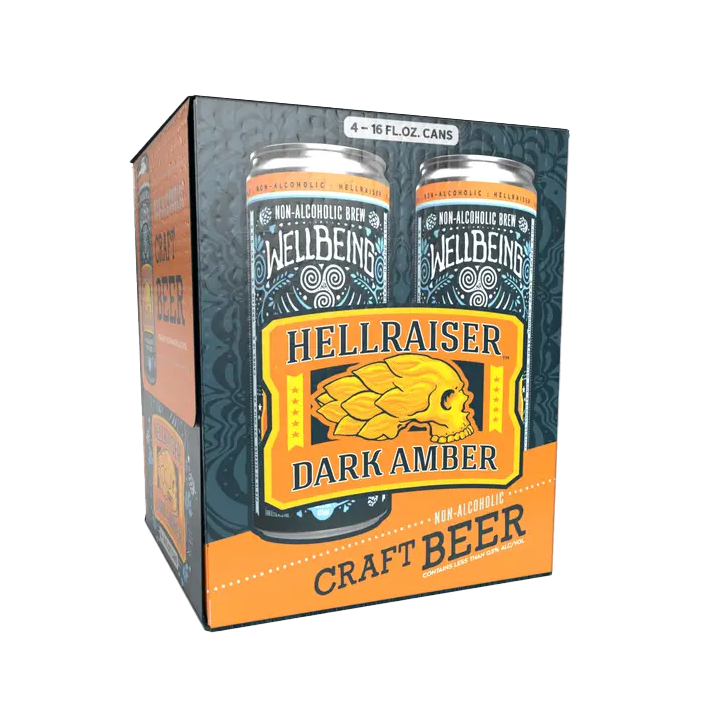 HELLRAISER DARK AMBER-NON-ALCOHOLIC BEER