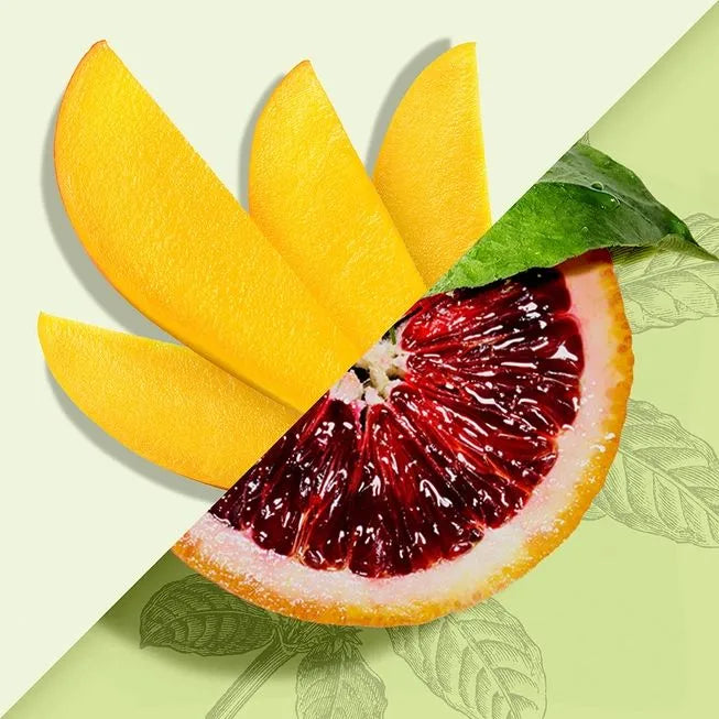 BLOOD ORANGE MANGO YERBA MATE-NON-ALCOHOLIC MOCKTAIL