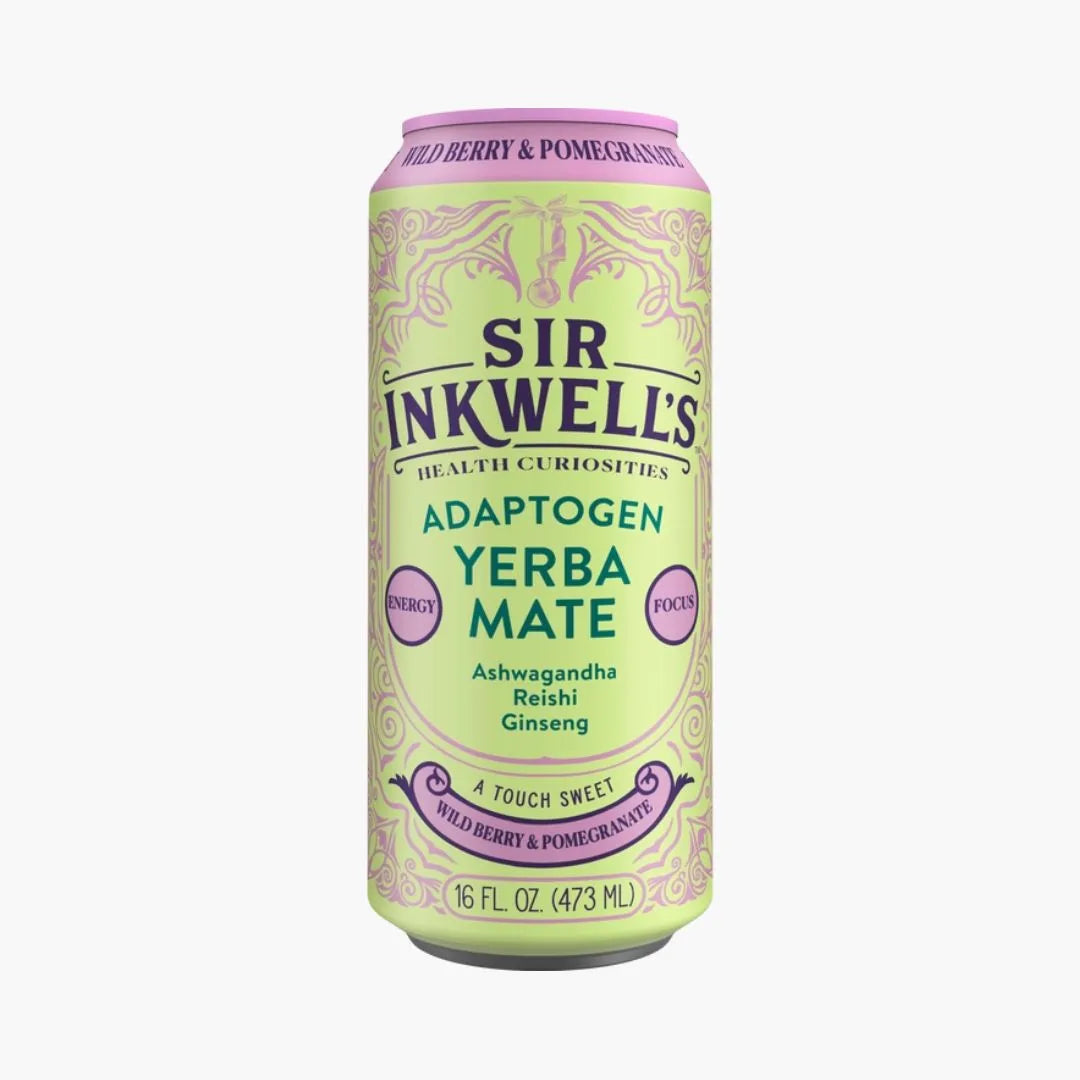WILD BERRY POMEGRANATE YERBA MATE-NON-ALCOHOLIC MOCKTAIL