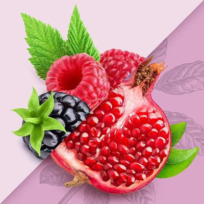 WILD BERRY POMEGRANATE YERBA MATE-NON-ALCOHOLIC MOCKTAIL