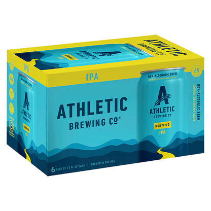 RUN WILD IPA-NON-ALCOHOLIC BEER