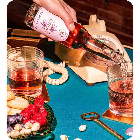 BUBBLY ROSE-NON-ALCOHOLIC WINE