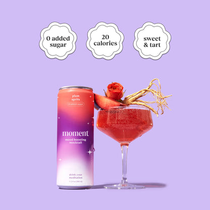 PLUM SPRITZ-NON-ALCOHOLIC MOCKTAIL