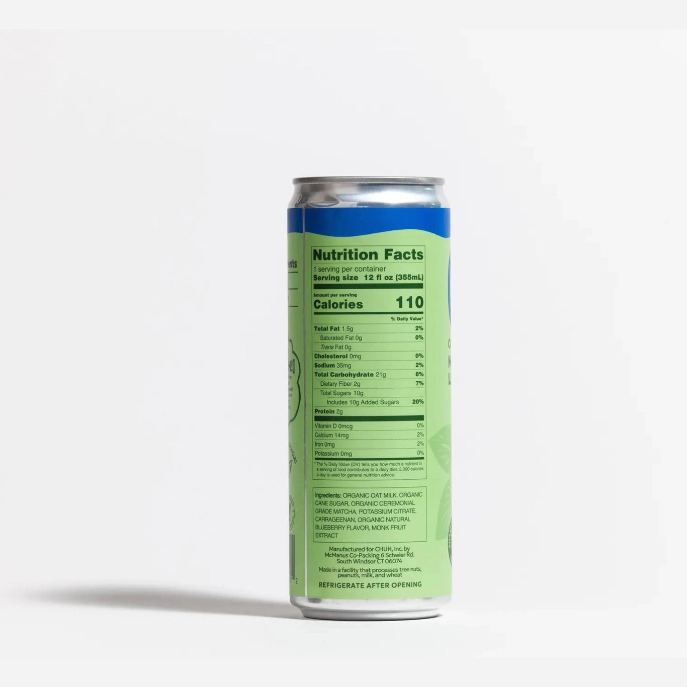 BLUEBERRY OATMILK CANNED MATCHA